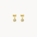 PENDIENTES LAZOS CON CIRCONITAS ALLANA