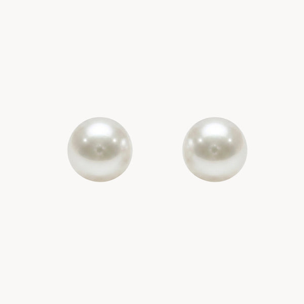PENDIENTES CON PERLA ESFERICA