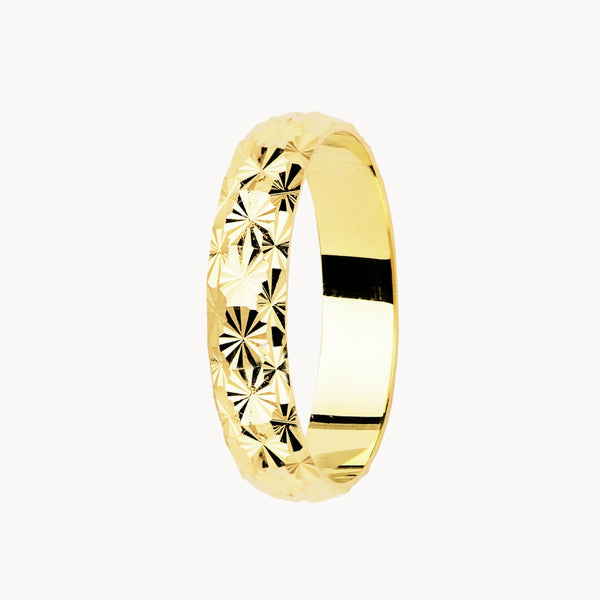 ALIANZA DIAMANTADA 4MM