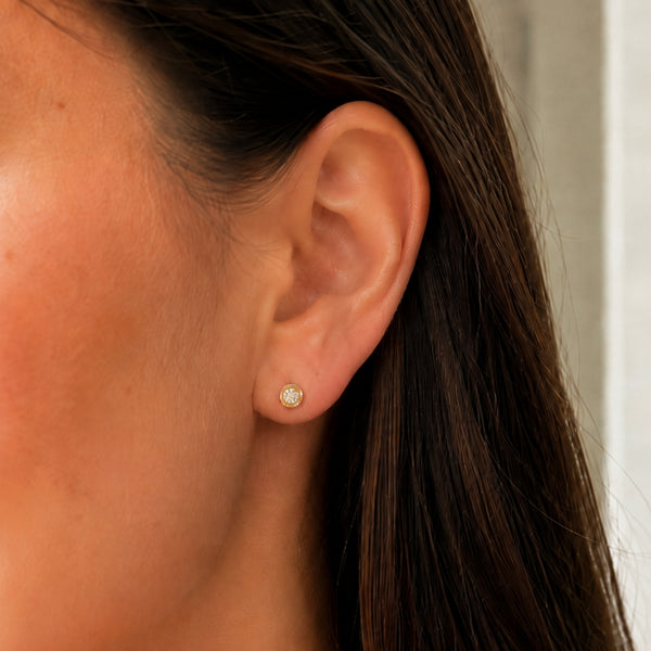 PENDIENTES CON DIAMANTES SELENE
