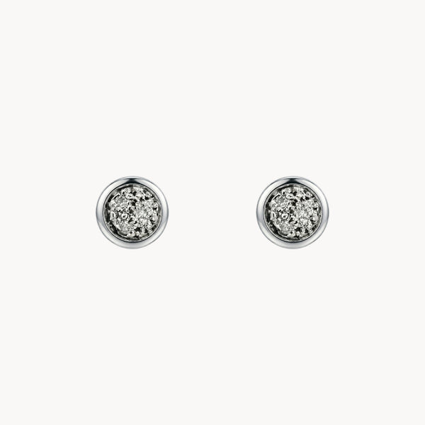 PENDIENTES DIAMANTES EN PAVE
