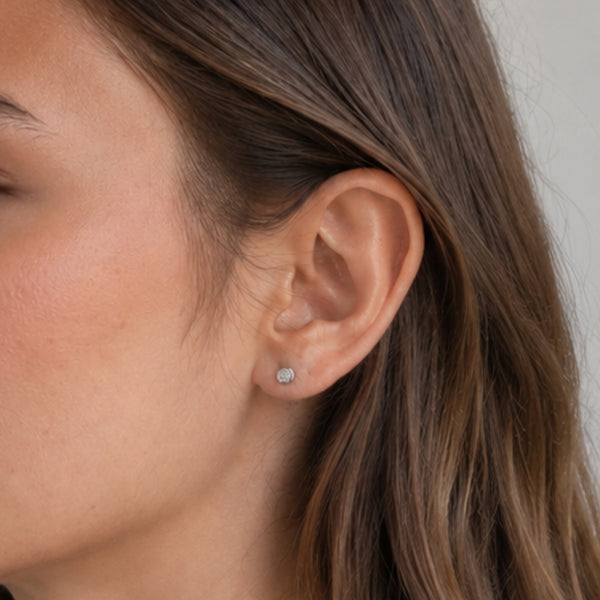 PENDIENTES DIAMANTES EN PAVE