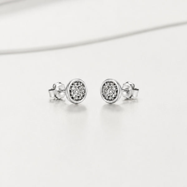 PENDIENTES DIAMANTES EN PAVE
