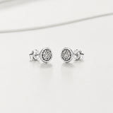 PENDIENTES DIAMANTES EN PAVE