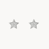 PENDIENTES ESTRELLA CON DIAMANTES