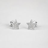 PENDIENTES ESTRELLA CON DIAMANTES