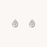 Brincos Gota com Diamante