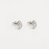 Brincos Gota com Diamante
