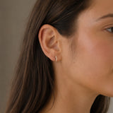AROS DOBLE LINEA CON RUBIES Y DIAMANTES