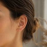 PENDIENTES ESTRELLA CON DIAMANTES BRILLANTES