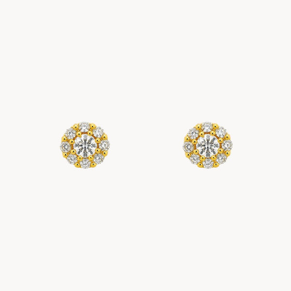 PENDIENTES CON DIAMANTES
