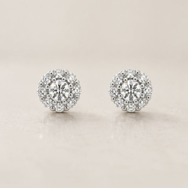 PENDIENTES CON DIAMANTES