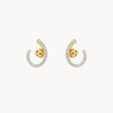 PENDIENTES CON DIAMANTES