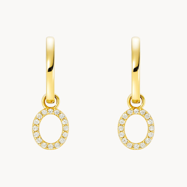PENDIENTES CIRCULOS CON DIAMANTES ALISON