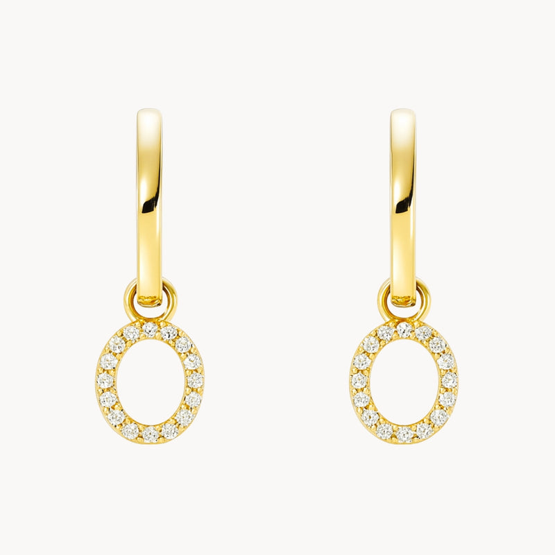PENDIENTES CIRCULOS CON DIAMANTES ALISON
