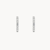 PENDIENTES AROS DIAMANTES