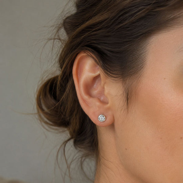 PENDIENTES CON DIAMANTES