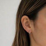 PENDIENTES AROS DIAMANTES