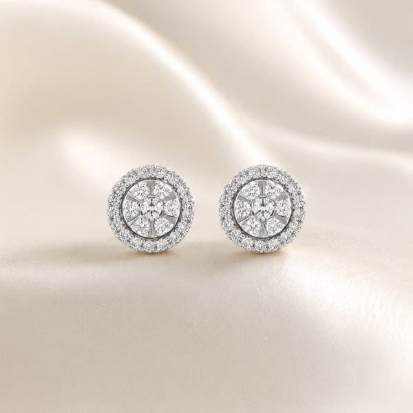 PENDIENTES CON DIAMANTES