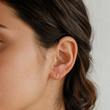 PENDIENTES LUNA CON DIAMANTES