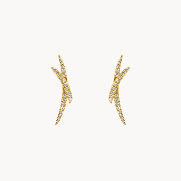 PENDIENTES LARGOS CON DIAMANTES