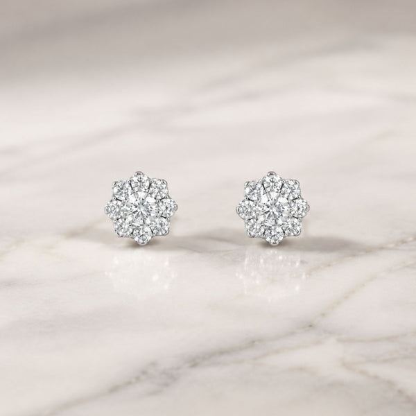 PENDIENTES CON DIAMANTES