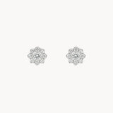 PENDIENTES BICOLOR CON DIAMANTES