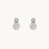 PENDIENTES CON DIAMANTES