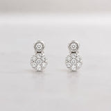 PENDIENTES CON DIAMANTES