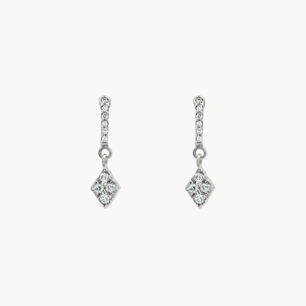 PENDIENTES CON DIAMANTES