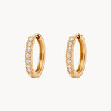 PENDIENTES AROS CON DIAMANTES MITZI