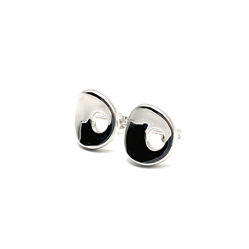 BOUCLES D'OREILLES CERCLE CREUX