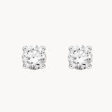 PENDIENTES DIAMANTES CREADOS 1.490 QUILATES CERTIFICADO IGI
