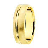 ALIANZA ORO MATE Y BRILLO 5.5MM