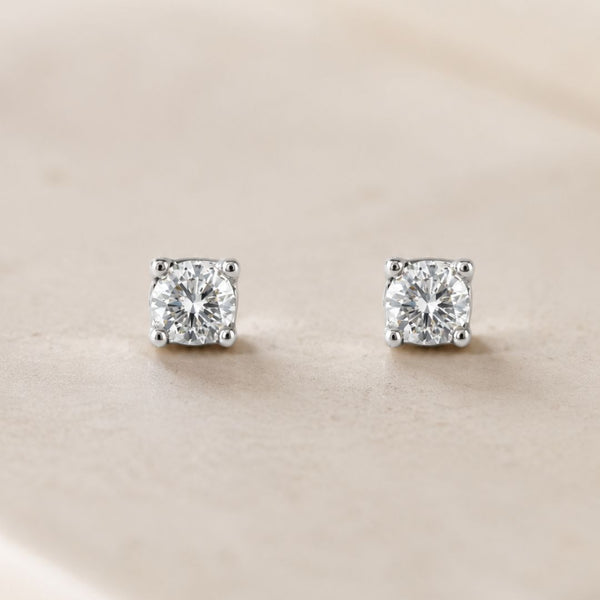 PENDIENTES CON DIAMANTES