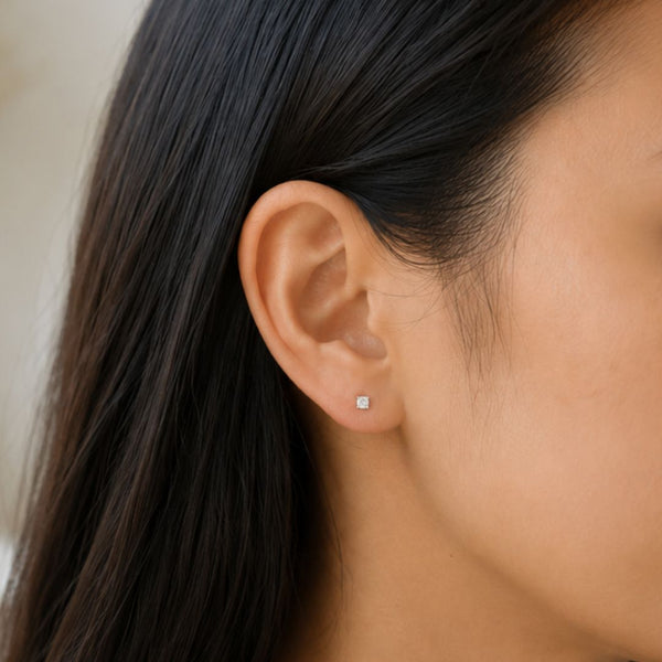 PENDIENTES CON DIAMANTES