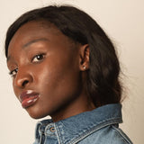 PENDIENTES CON DIAMANTE GARRAS 0.15 QUILATES PUNTO DE LUZ