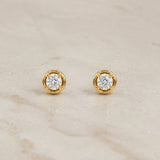 PENDIENTES CON DIAMANTES