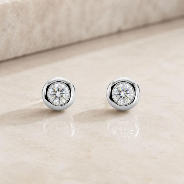 PENDIENTES CON DIAMANTES