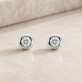 PENDIENTES CON DIAMANTES