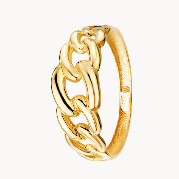 ANILLO CADENA CON ESLABONES