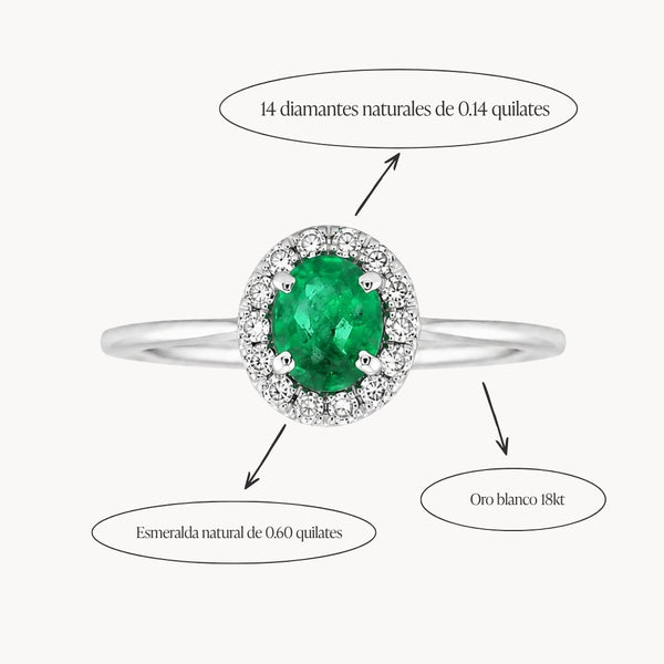 ANEL ESMERALDA E DIAMANTES BRIGITTE