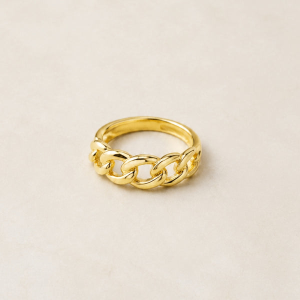 ANILLO CADENA CON ESLABONES