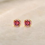 PENDIENTES TOPACIO ROSA ROXIE
