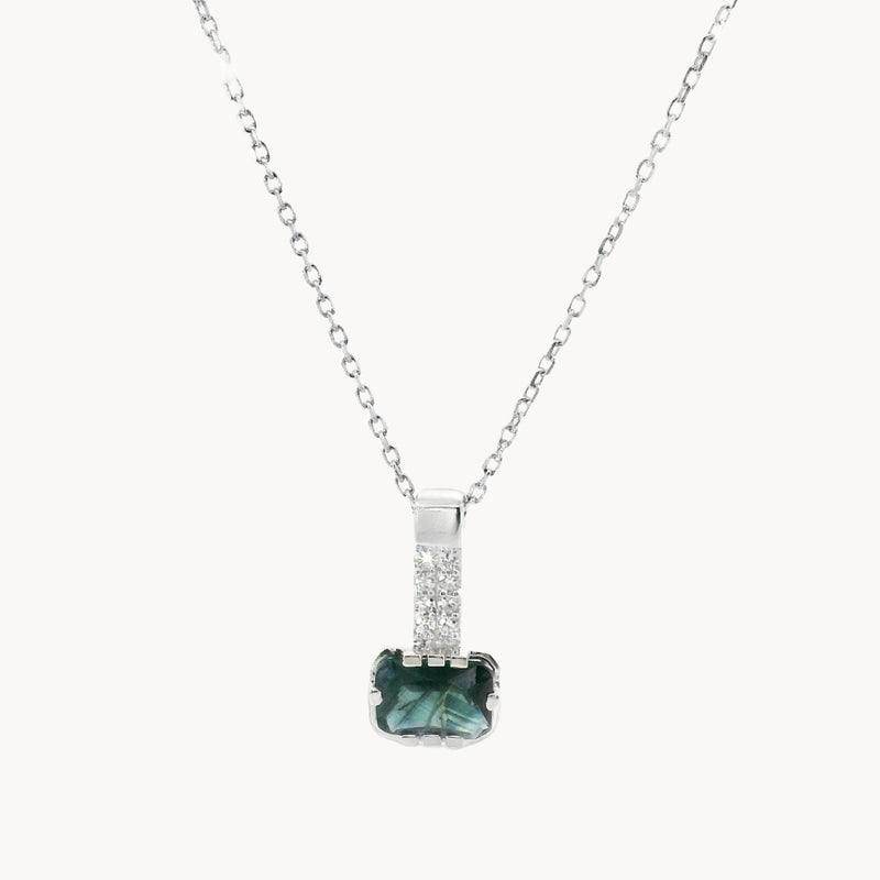 COLGANTE ZAFIRO Y DIAMANTES ETNA