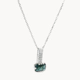 COLGANTE ZAFIRO Y DIAMANTES ETNA