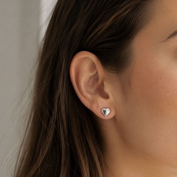 PENDIENTES CIRCONITAS BLANCAS FLORINE