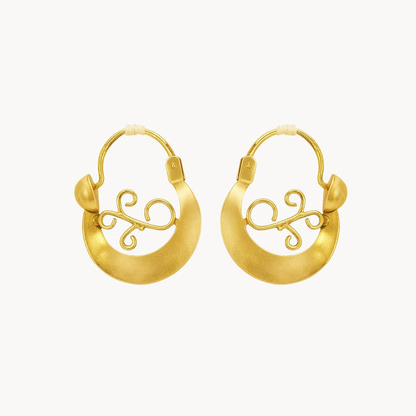 PENDIENTES ARGOLLAS CANARIAS