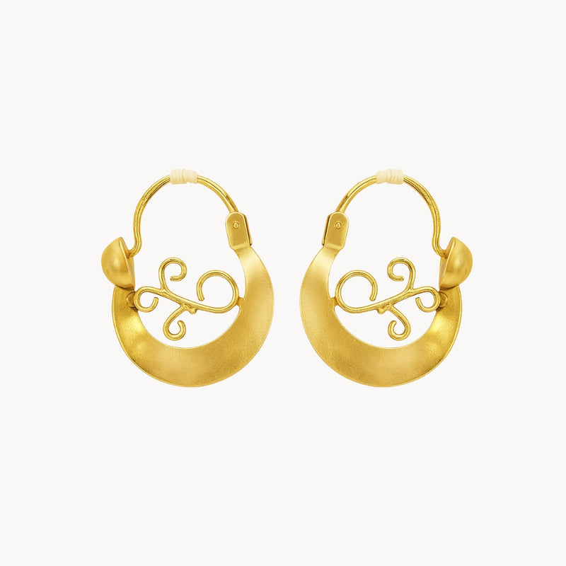 PENDIENTES ARGOLLAS CANARIAS