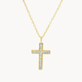 COLGANTE CRUZ Y DIAMANTES ALICA